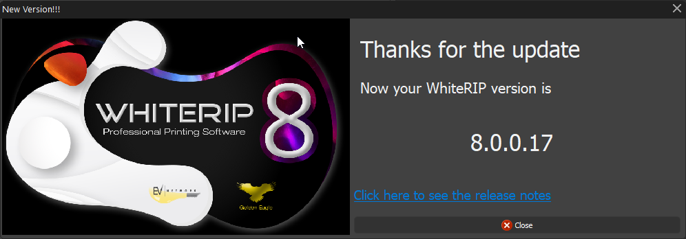 WhiteRIP screen